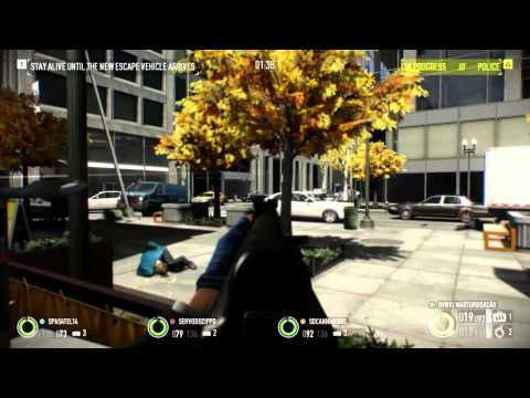 Payday 2 - Fugindo loucamente do banco #