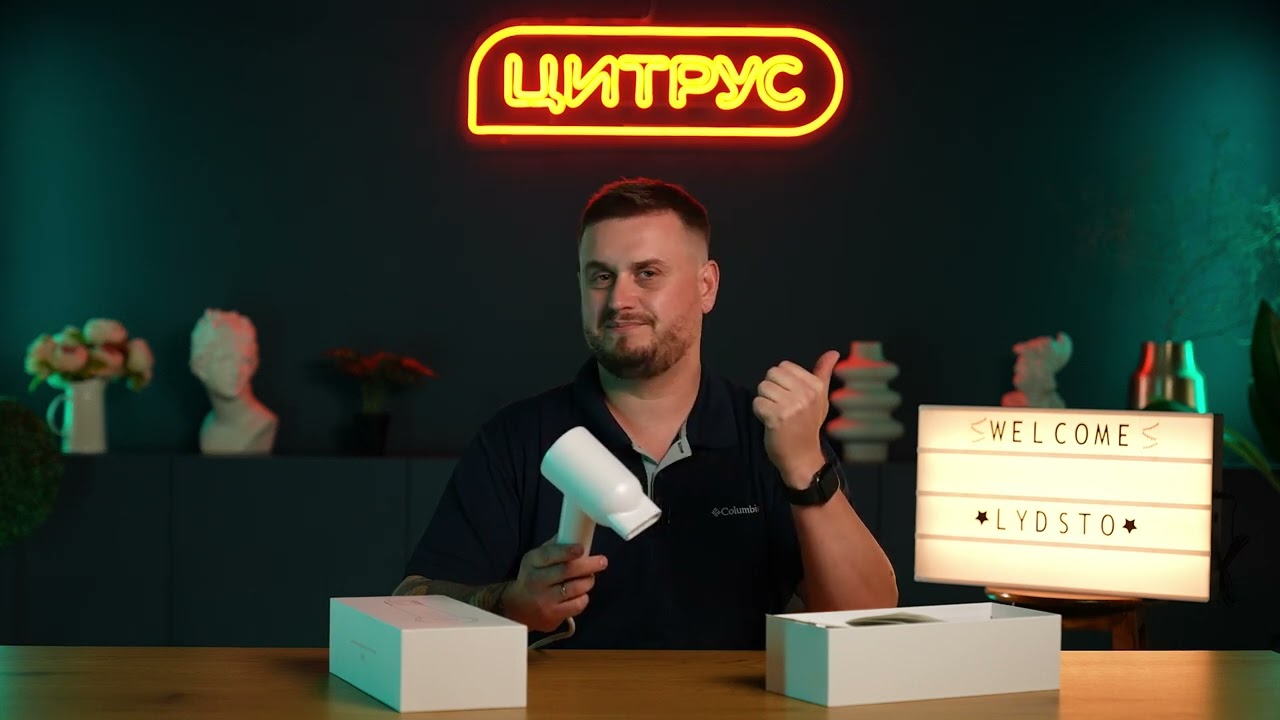 Фен Lydsto S501 (white) video preview