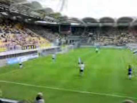 Warming up Cambuur en uitvak