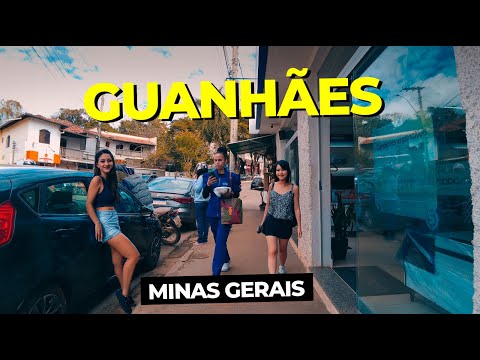 GUANHÃES - MINAS GERAIS | NA RUA 4K