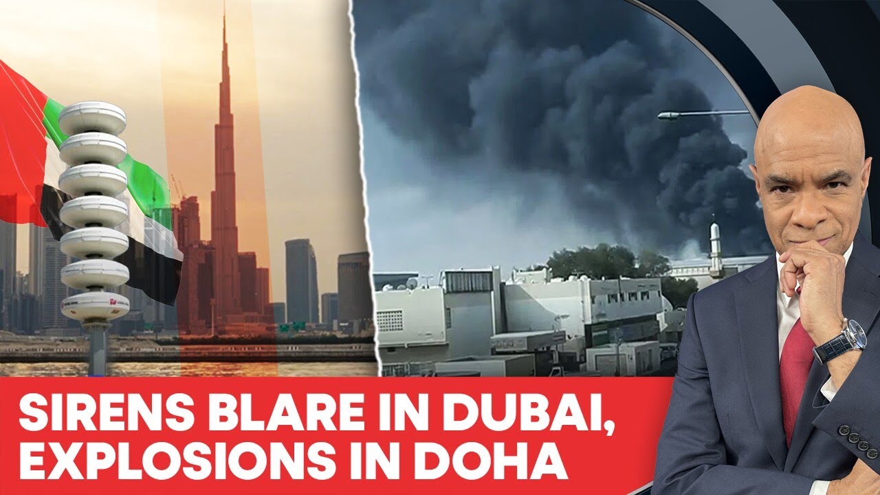 Iran Continues Drone & Missile Attacks, Missile Sirens Sounded in Dubai | Firspost America