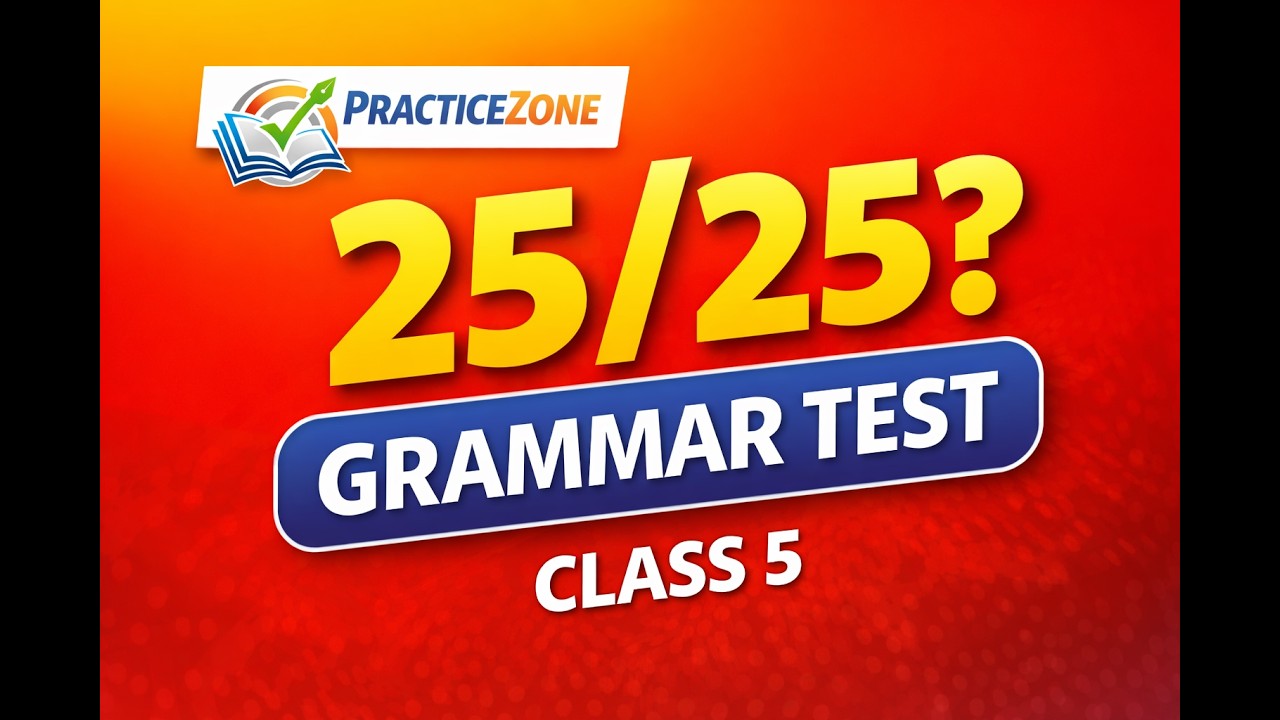 Class 5 Singular Plural Worksheet | Test Your Grammar (Score 25/25?)
