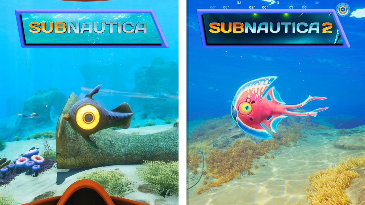 Subnautica vs Subnautica 2 | Ultimate Direct Comparison | 2018 vs 2026