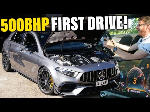 FIRST DRIVE in my *500BHP Stage 2* A45S AMG!