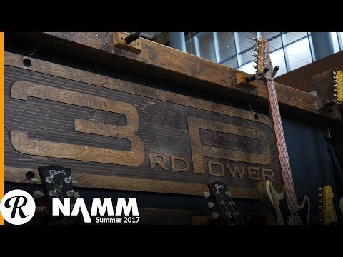 3rd Power MagFrag Pickups and Roosevelt Drive Pedal at Summer NAMM 2017