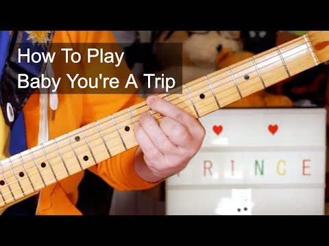 'Baby You're A Trip' Prince Guitar Lesson