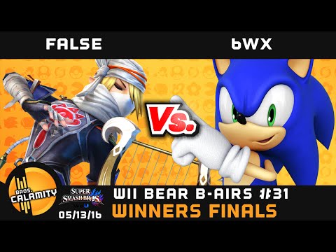 WBB #31 | Circa 6WX (Sonic) vs LoF False (Marth, Sheik) - Winners Finals - Sm4sh Singles