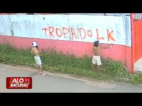 CÂMERAS DE SEGURANÇA REGISTRAM GRUPO PICHANDO COLÉGIO MILITAR DO CORPO DE BOMBEIROS EM BACABEIRA-MA.