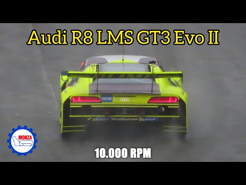 Audi R8 LMS GT3 Evo II | International GT Open | Monza Circuit | 10.000 RPM