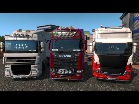 Euro Truck Simulator 2 MP Stream 30.07.2019 с народом.