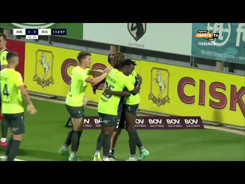 UEFA Conference League. Y. Muritala 2nd goal (Hibernians 1:4 FC Riga)