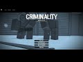 Roblox Criminality: 2022 Winter update Main Menu Theme