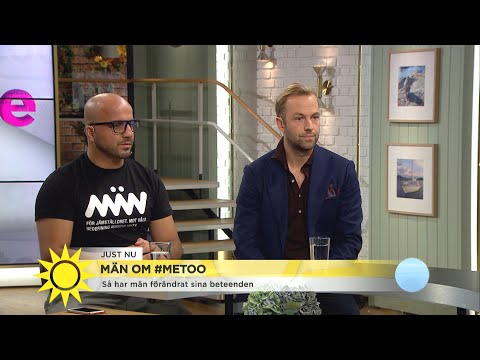 Så har män förändrat sitt beteende efter #metoo: ”Prata med män på mäns språk”  - Nyhetsmorgon (TV4)