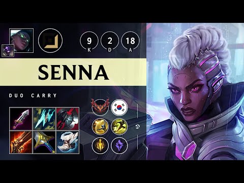 Senna ADC vs Lucian - KR Grandmaster Patch 25.16