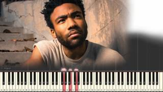 Childish Gambino- Playing around before the party starts (#reggiewatkins synthesia tutorial)