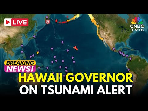 LIVE: Hawaii Governor Josh Green and Authorities On Tsunami Warning | Russia Earthquake LIVE | N18G