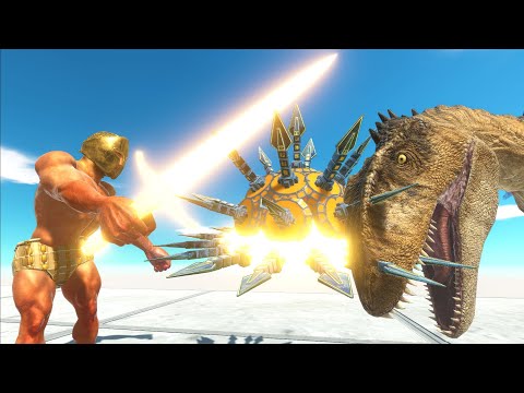 Spike Shield UpGrade Achilles - Animal Revolt Battle Simulator