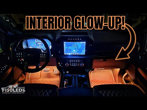 F150 Ambient Lighting Install! | Easy Upgrade That TRANSFORMS Your Interior!