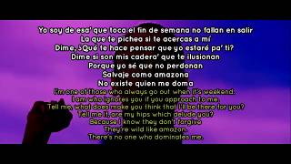 No te enamores - Paloma Mami (Lyric English / Letra Español)