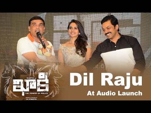 Dil Raju At Khakee Movie Audio Launch Event