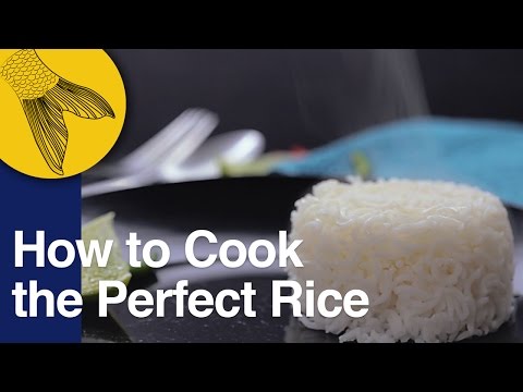 How to cook the perfect rice