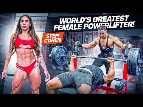 World's Greatest Female Powerlifter Stefi Cohen!