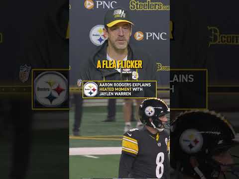 Aaron Rodgers: 'We weren't on the same page' #NFL #Football #steelers