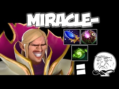 Miracle- Invoker With Scepter Refresher And Octarine Core - RAGE Dota 2 Gameplay