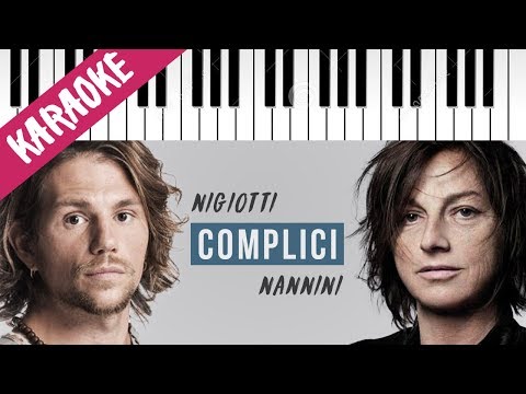 Enrico Nigiotti & Gianna Nannini | Complici // Piano Karaoke con Testo