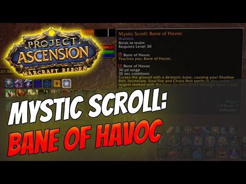 How to get Mystic Enchant: Bane of Havoc | Warlock [Bronzebeard | Ascension Warcraft Reborn]