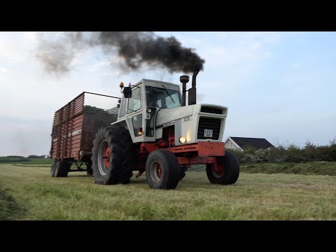 Case 1270 - Full Video | Pure American Power Train helping out in the grass seasons | DK Agriculture