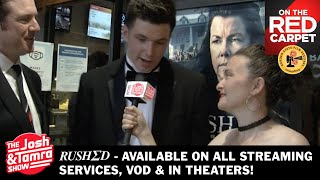 RUSHED RED CARPET movie premiere at Basie Center Cinemas, NJ video