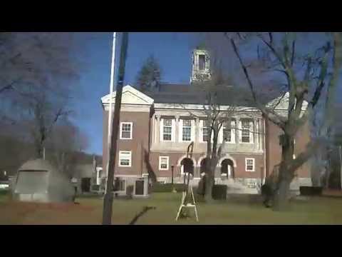 Short ride down Main Street Ashburnham, Massachusetts