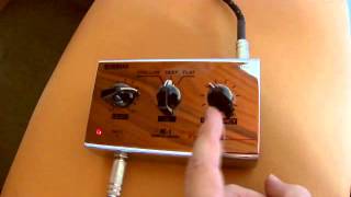 Video thumbnail for Yamana NE-1 (Nathan East signature) Parametric Equalizer - demonstration by Marcelo Donati