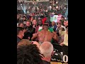 Francis Ngannou gets a fist bump from Justin Gaethje after #UFC270 win ? | #Shorts