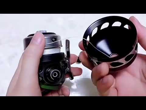 BL33 Spincast Bowfishing Reel Slingshot Fishing, Stainless Steel,3.6:1 Gear Ratio,