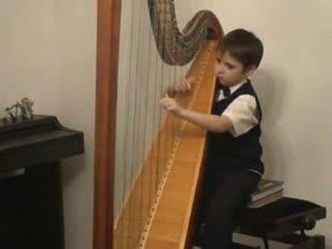 Handel -- Concert for Harp, B dur, 1st. part. Andrushchenko
