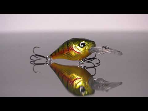 GUNKI - Wobler d - gigan 3,9 cm f mat fire tiger