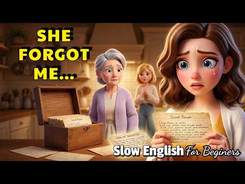 Grandma Forgot My Name… But Remembered One Secret | Easy English Listening Practice (A2 Level)