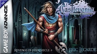 Castlevania HoD: Revenge of the Findesiecle Dx + Eric Lecarde Gameplay Part 1/2  (Hack)GBA
