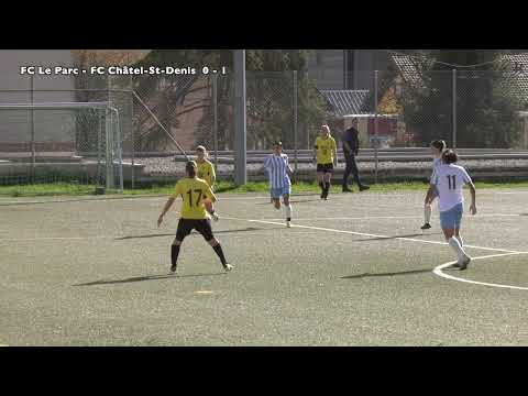 30 10 2022 Championnat Féminine 2e Ligue inter FC Le Parc   FC Châtel St Denis 2 - 4 (1-3)