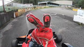 【中山】コウガオンボード 練習走行 KT/MAXXIS/150kg Best34秒5 中山カートウェイ 2026.09.19