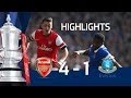ARSENAL VS EVERTON 4-1: Official goals and.