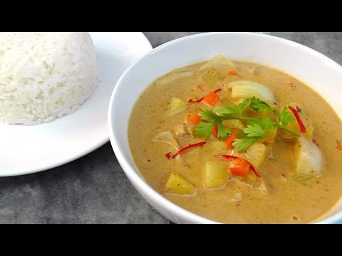 Thai Massaman Curry  - Vegan Vegetarian Recipe