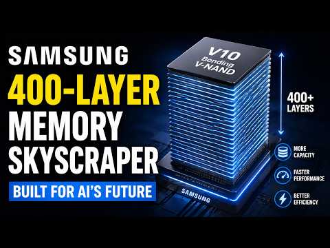 Samsung Just Built a 400-Layer Memory Skyscraper for AI