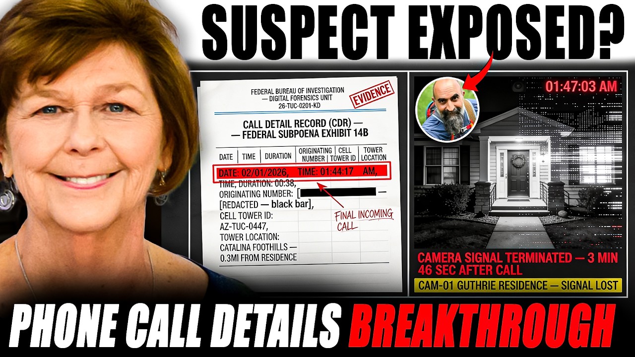 FBI Finally Decoded Nancy Guthrie's Phone Call Record Details — The Results Are Shocking