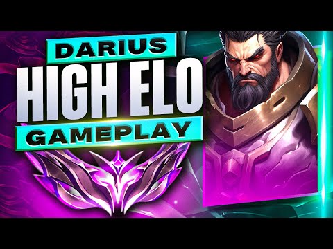 Season 2024 Darius Gameplay #10 - Season 14 High Elo Darius - New Darius Builds&Runes