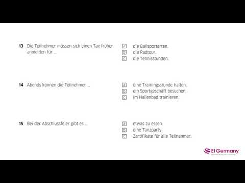 [Goethe] Dia 02 - Kỹ Năng Nghe B1