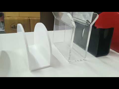 Pc abs/acrylic tissue holder for restaurant, size: 552