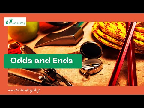 Word of the Day: Odds and ends